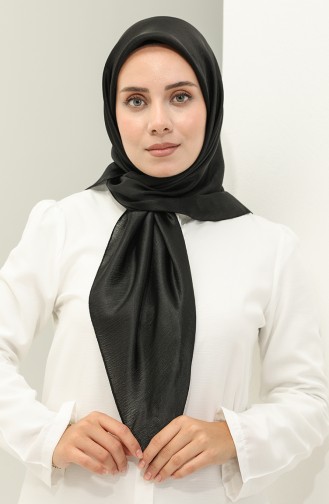 Abiye Jan Jan Eşarp 2025-06 Siyah