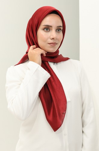 إيشارب سهرة جان جان  2025-09 أحمر غامق 2025-09