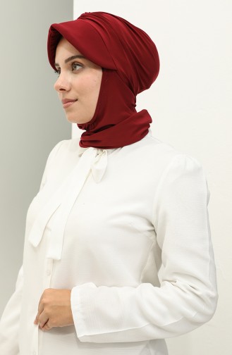 Claret Red Ready to Wear Turban 0044-10