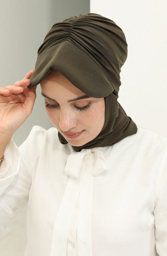 Turban Pret-a-Porter Khaki Foncé 0044-22