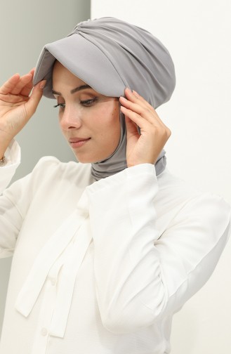 Gray Ready to wear Turban 0044-27