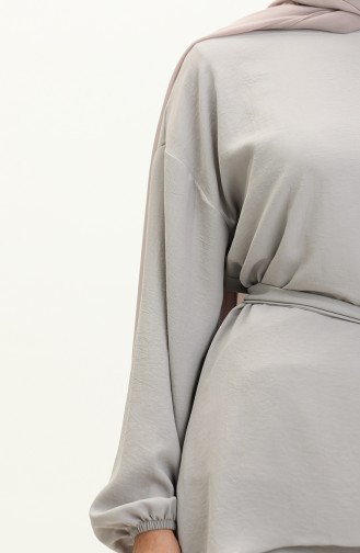 Ensemble Tunique Pantolon 2006A-01 Gris 2006A-01