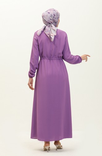 Lilac İslamitische Jurk 1002-01