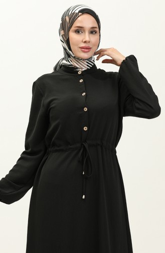 Black İslamitische Jurk 1002-06