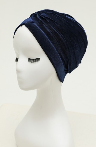 Dunkelblau Bonnet 0038-05