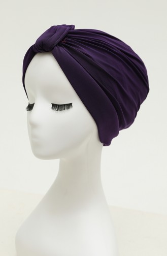 Purple Ready to wear Turban 9023-05