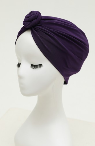 Turban Pret-a-Porter Pourpre 9025-08