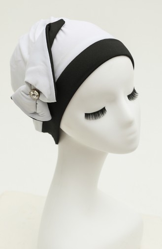 White Ready to Wear Turban 9029-16