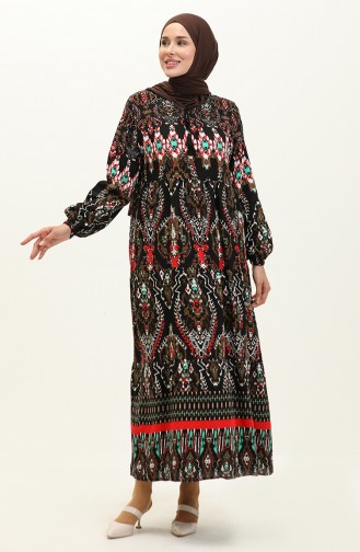Robe Hijab Noir 4085-03