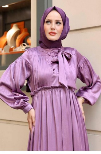 Lila Hijab-Abendkleider 14698