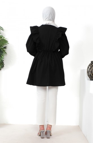 Black Overhemdblouse 0213-04