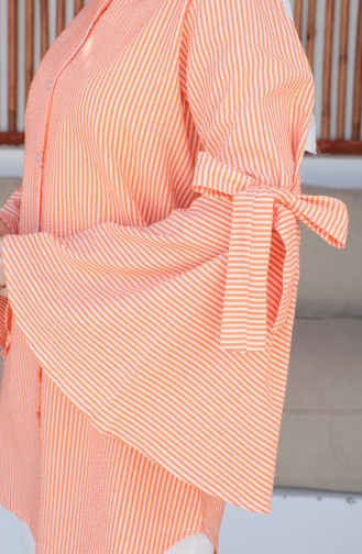 Striped Shirt 0215-03 Orange 0215-03