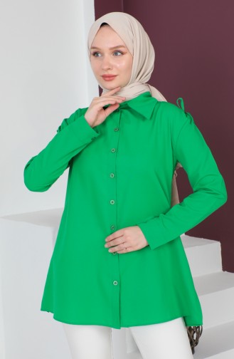 Basic Gömlek 0222-05 Yeşil