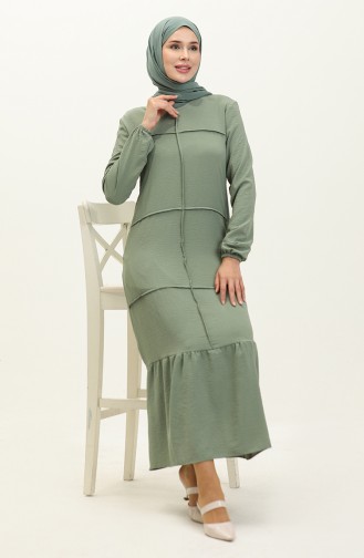 Green İslamitische Jurk 6595-05