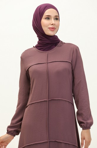 Lilac İslamitische Jurk 6595-07