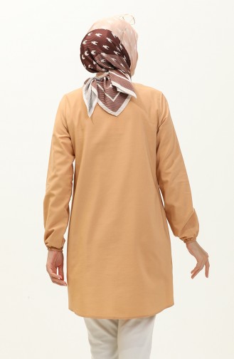 Robe Tuniek Met Knopen 4060-06 Koffie Met Melk 4060-06