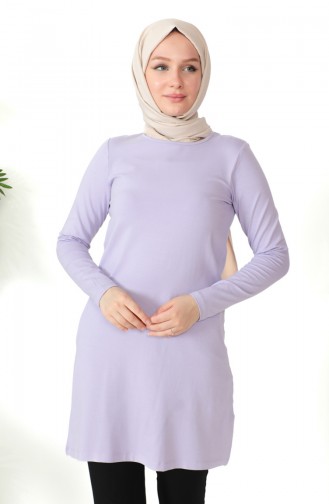 Jersey Tunic 10645-11 lilac 10645-11