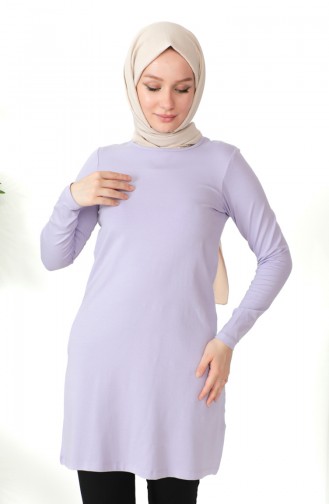 Penye Tunik 10645-11 Lila