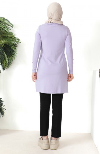 Penye Tunik 10645-11 Lila