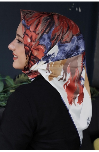 Moda Scarf Eşarp 0944-04 İndigo