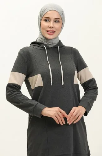 Ensemble Survêtement à Capuche 3008-03 Anthracite 3008-03