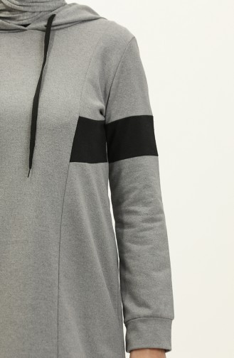 Ensemble Survêtement à Capuche 3008-07 Gris 3008-07