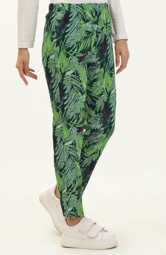 Broek Met Zakmotief 8632-01 Groen 8632-01