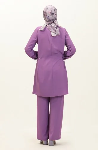 Aerobin Fabric Side Tie Two Piece Suit 2005-03 Lilac 2005-03