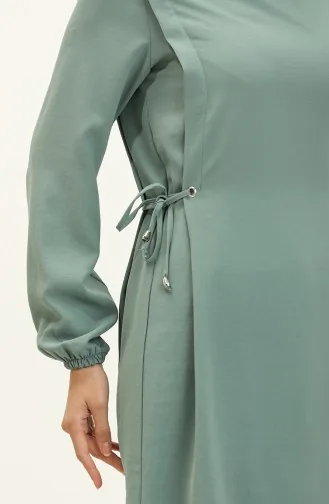 Ensemble Tunique Pantalon en Tissu Aerobin 2005-04 Vert Noisette 2005-04