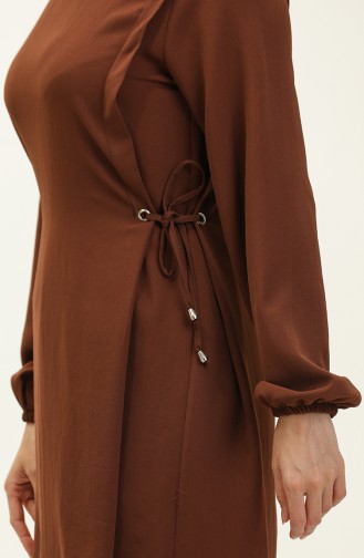 Aerobin Fabric Side Tie Two Piece Suit 2005-06 Brown 2005-06