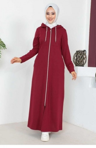 عباءه أحمر كلاريت 2063MG.BRD