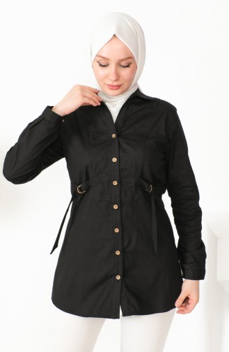 Chemise Noir 14519