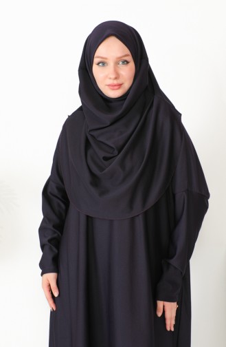 Robe de Prière Pratique une Pièce 0999-01 Pourpre 0999-01