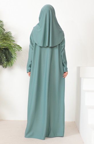 Green Praying Dress 0999-08