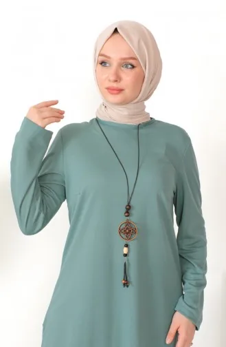Ensemble Tunique Pantalon 8585-03 Vert Noisette 8585-03