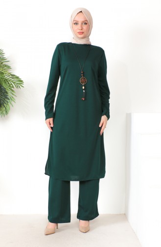 Ensemble Tunique Pantalon 8585-05 Vert Emeraude 8585-05