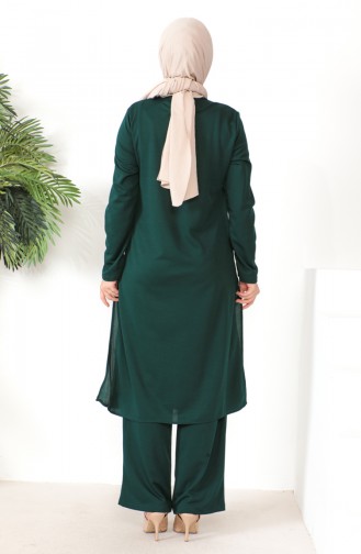 Ensemble Tunique Pantalon 8585-05 Vert Emeraude 8585-05