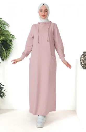 Zweifaden-Taschenkleid 232323-01 Rose 232323-01
