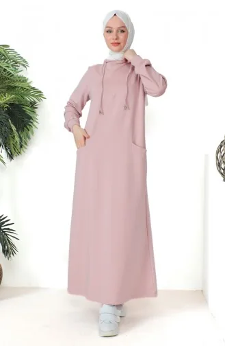 Zweifaden-Taschenkleid 232323-01 Rose 232323-01