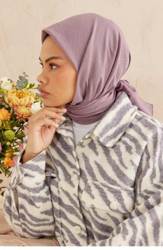Ellen Cotton Knit Scarf Lilac Ellenesarp00 037 1319