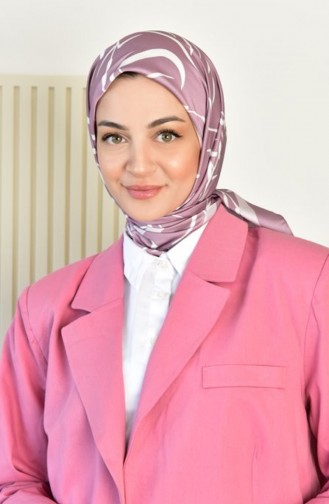 Rayon Schal Island Muster Dusty Rose Rayon Island 011 4130