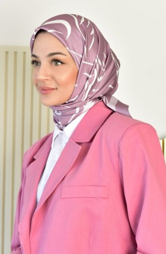 Rayon Schal Island Muster Dusty Rose Rayon Island 011 4130