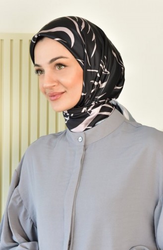Rayon Schal Island Muster Nerz Rayon Island 007 4133
