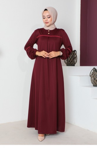 Hijab-Sportkleid Weinrot 2064MG.BRD
