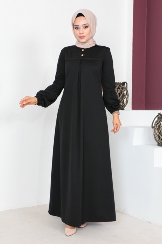 Hijab Sportkleid Schwarz 2064MG.SYH