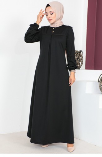 Hijab Sportkleid Schwarz 2064MG.SYH