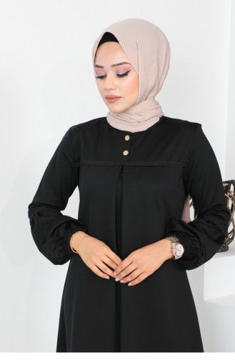 Hijab Sportkleid Schwarz 2064MG.SYH