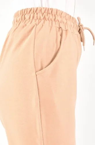 Jogger-Bein-Schnür-Jogginghose 6000-05 Stone 6000-05