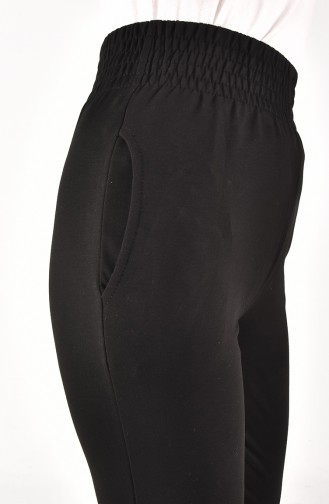 Jogger Been 2 Garen Stof Joggingbroek 6002-01 Zwart 6002-01