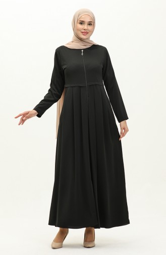 Pileli Ferace 4526-07 Siyah